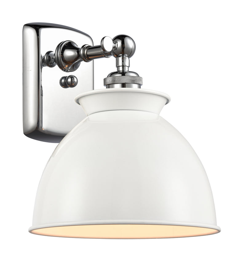 Innovations 516-1W-PC-M14-W-LED LED Wall Sconce, Polished Chrome