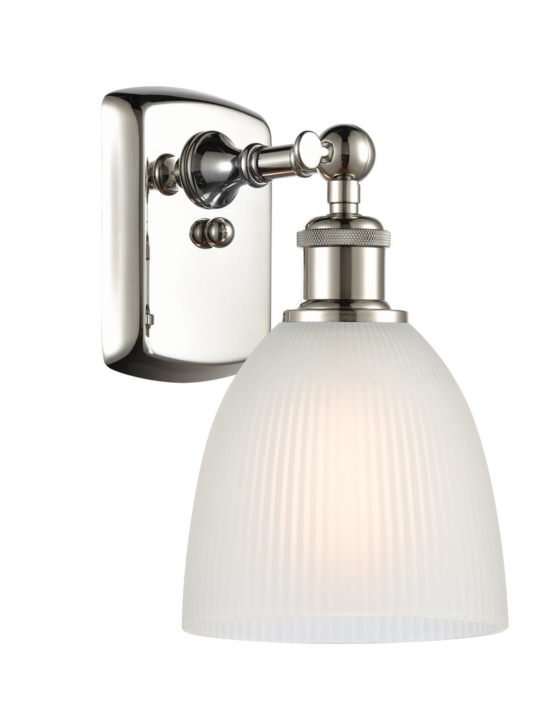 Innovations 516-1W-PN-G381 One Light Wall Sconce, Polished Nickel
