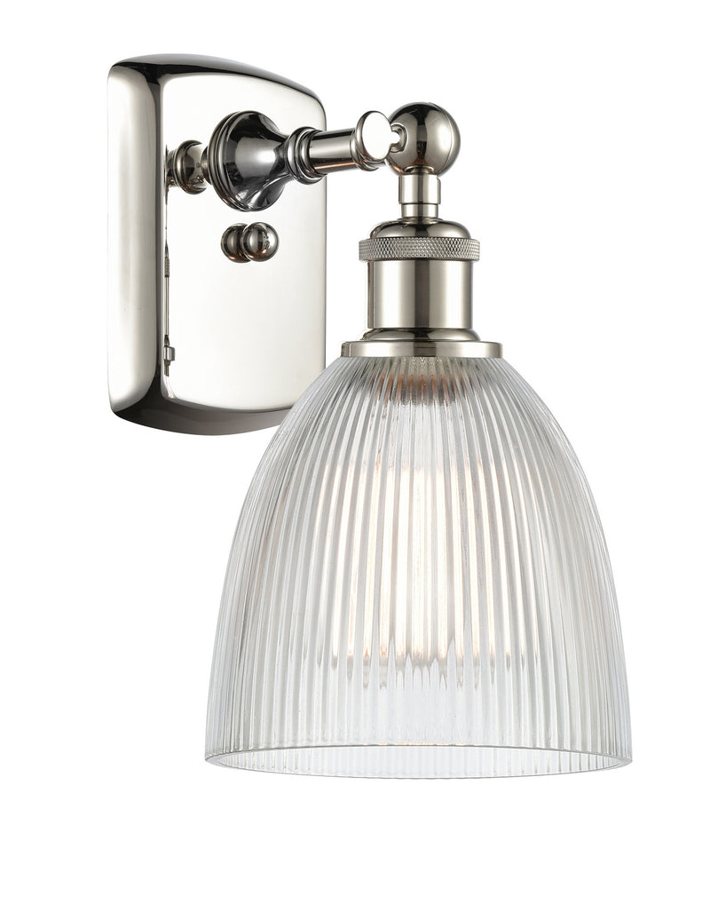 Innovations 516-1W-PN-G382 One Light Wall Sconce, Polished Nickel