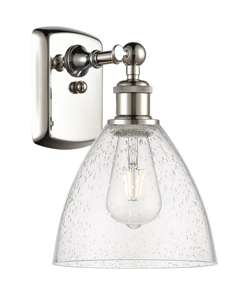 Innovations 516-1W-PN-GBD-754-LED LED Wall Sconce, Polished Nickel