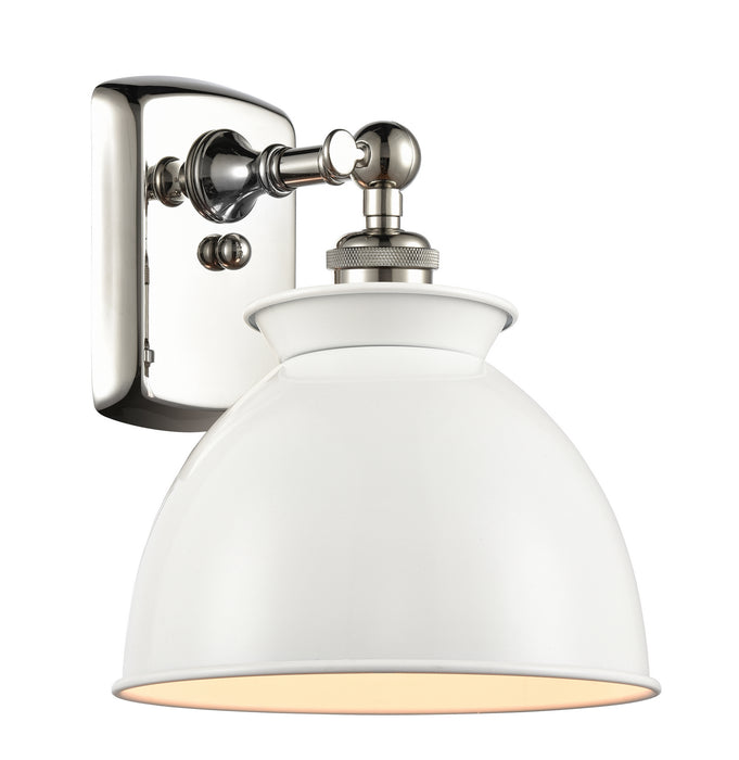 Innovations 516-1W-PN-M14-W-LED LED Wall Sconce, Polished Nickel
