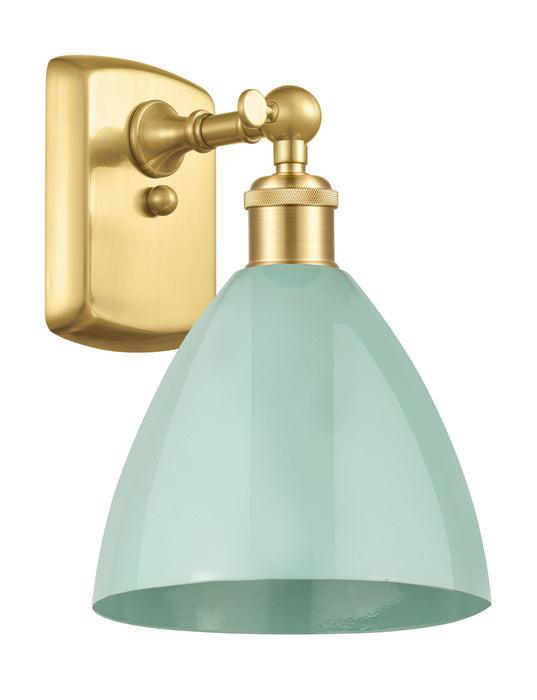 Innovations 516-1W-SG-MBD-75-SF-LED LED Wall Sconce, Satin Gold