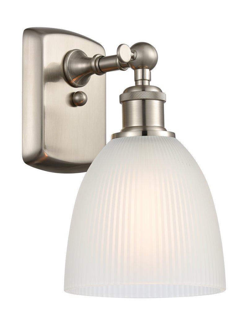 Innovations 516-1W-SN-G381 One Light Wall Sconce, Brushed Satin Nickel