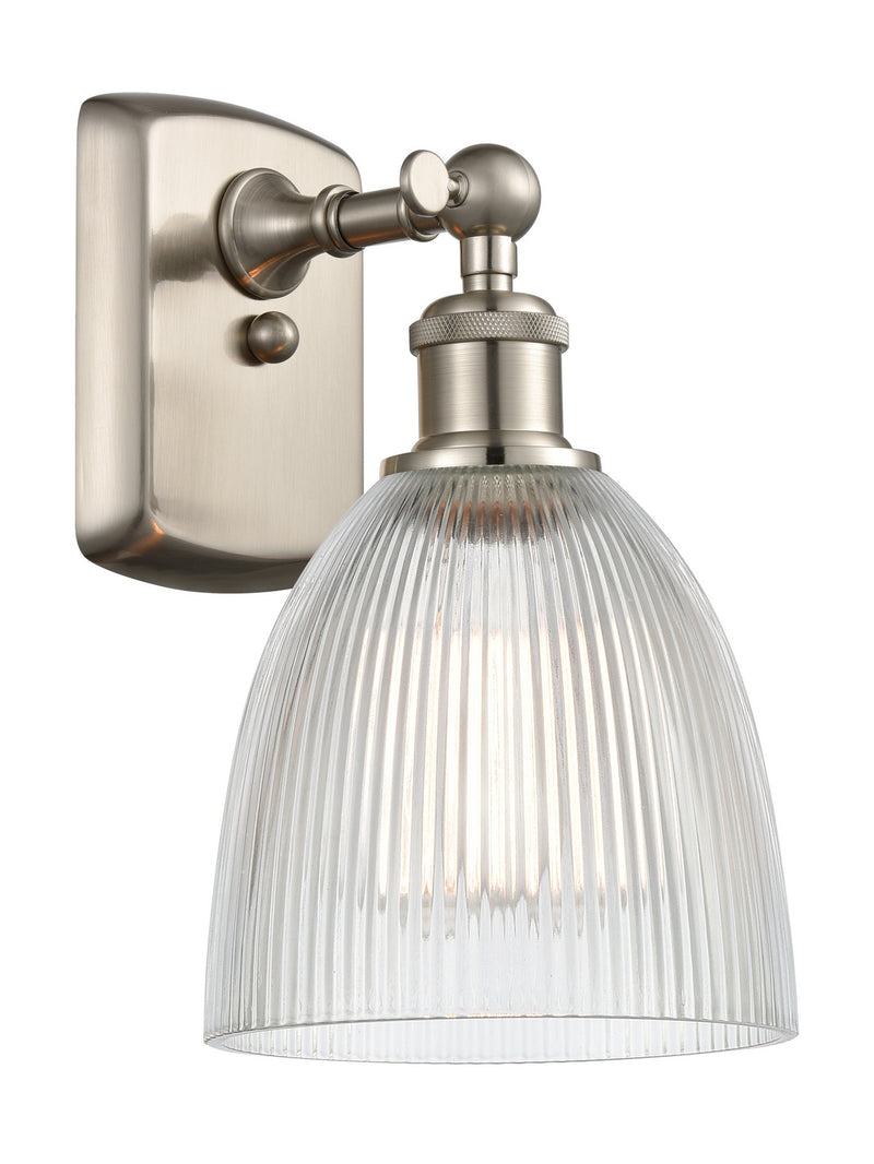 Innovations 516-1W-SN-G382 One Light Wall Sconce, Brushed Satin Nickel