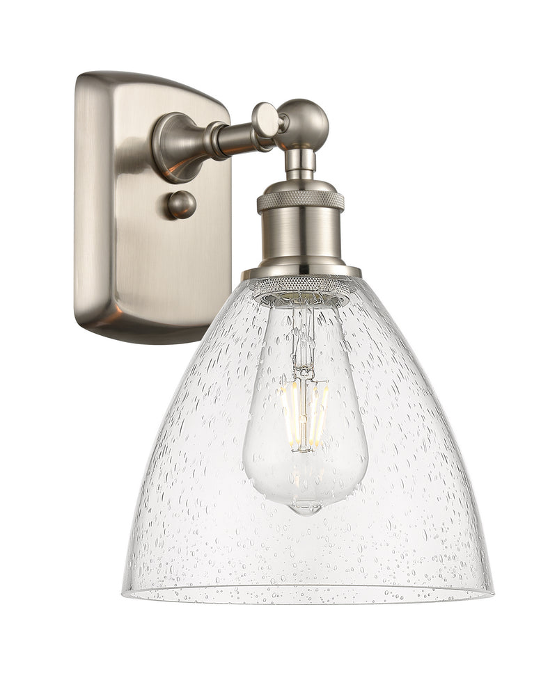 Innovations 516-1W-SN-GBD-754-LED LED Wall Sconce, Brushed Satin Nickel