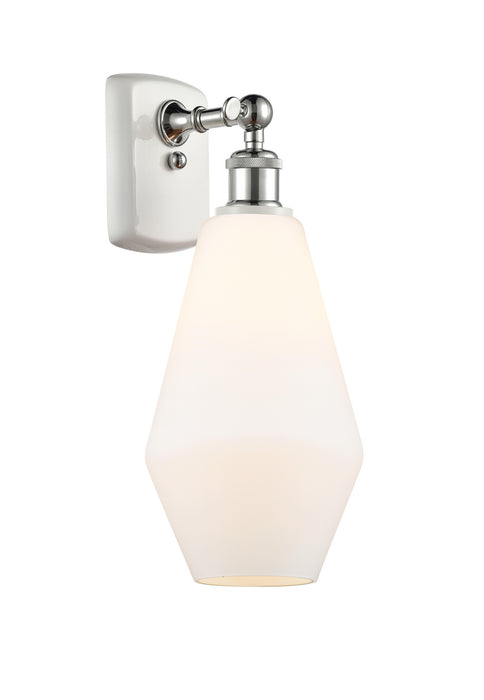 Innovations 516-1W-WPC-G651-7-LED LED Wall Sconce, White Polished Chrome
