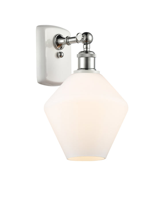 Innovations 516-1W-WPC-G651-8-LED LED Wall Sconce, White Polished Chrome