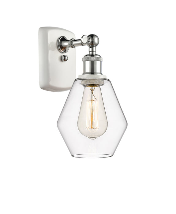 Innovations 516-1W-WPC-G652-6-LED LED Wall Sconce, White Polished Chrome