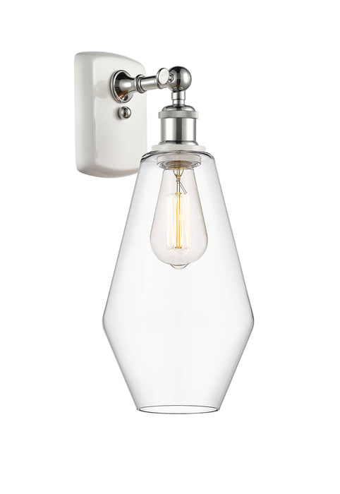 Innovations 516-1W-WPC-G652-7-LED LED Wall Sconce, White Polished Chrome