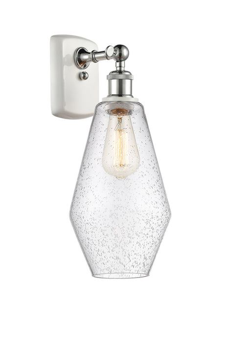 Innovations 516-1W-WPC-G654-7-LED LED Wall Sconce, White Polished Chrome