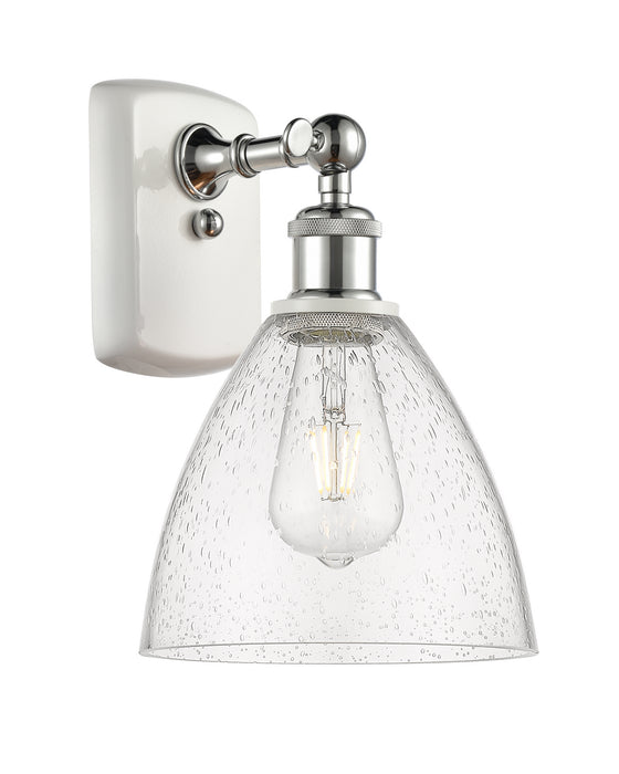 Innovations 516-1W-WPC-GBD-754-LED LED Wall Sconce, White Polished Chrome