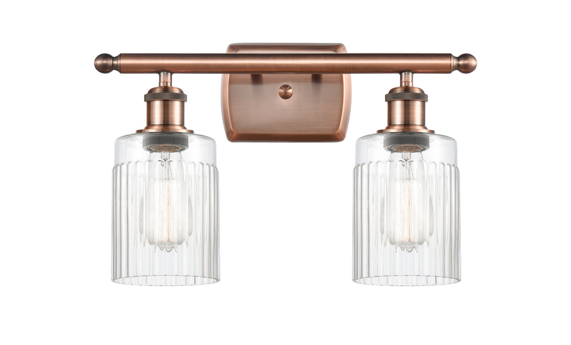 Innovations 516-2W-AC-G342-LED LED Bath Vanity, Antique Copper