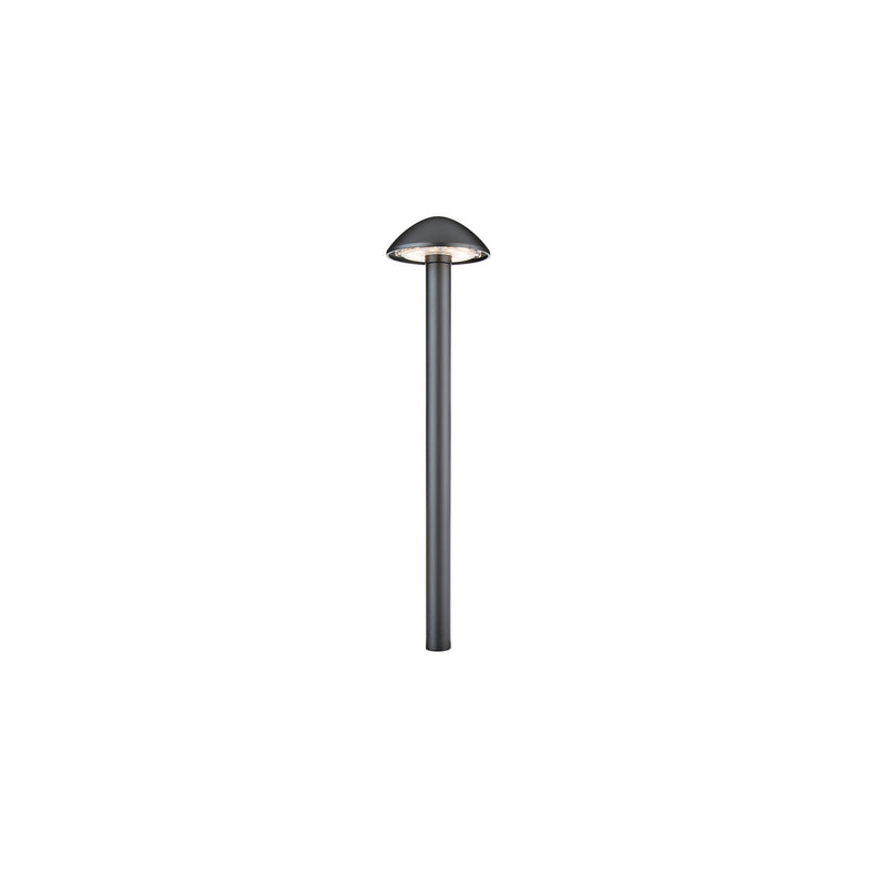 W.A.C. Lighting 6521-30BK LED Landscape Interpath Light, Black On Aluminum