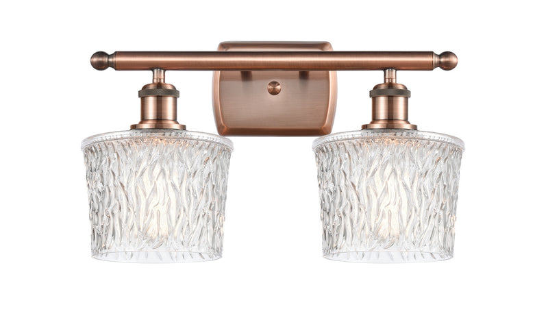 Innovations 516-2W-AC-G402-LED LED Bath Vanity, Antique Copper