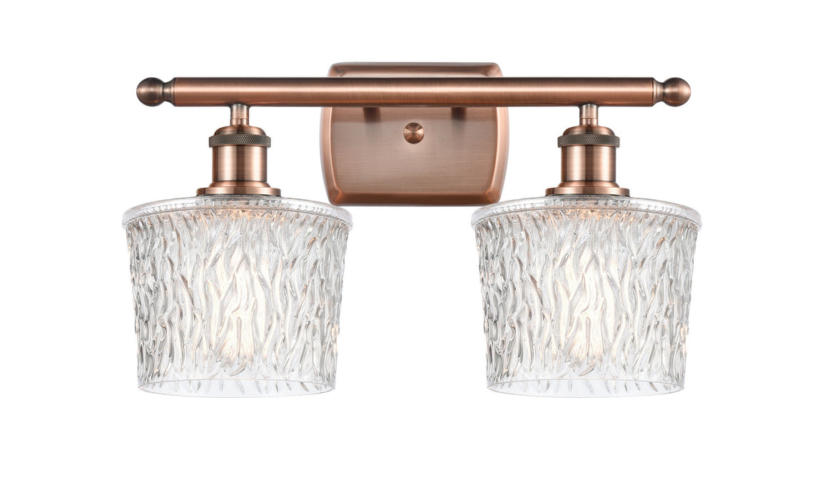 Innovations 516-2W-AC-G402-LED LED Bath Vanity, Antique Copper