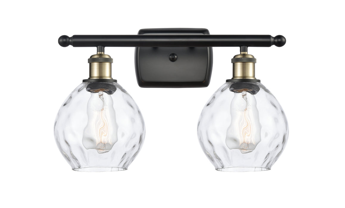 Innovations 516-2W-BAB-G362 Two Light Bath Vanity, Black Antique Brass