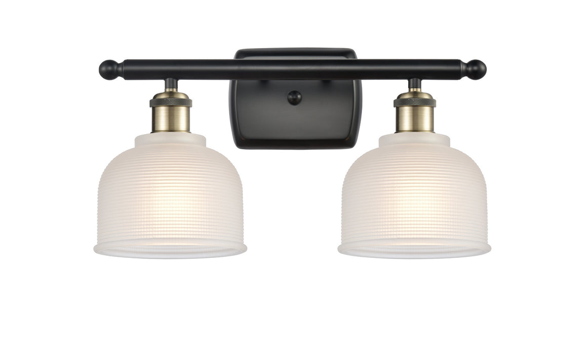 Innovations 516-2W-BAB-G411-LED LED Bath Vanity, Black Antique Brass