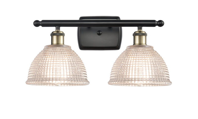 Innovations 516-2W-BAB-G422 Two Light Bath Vanity, Black Antique Brass