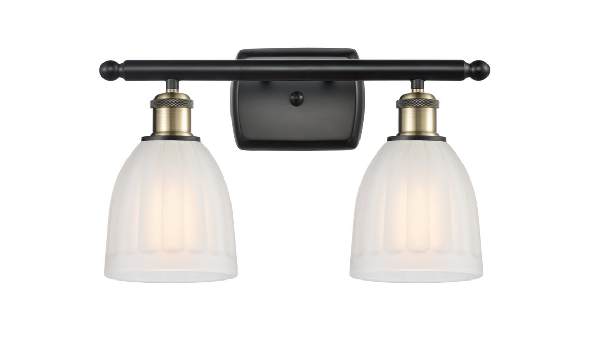 Innovations 516-2W-BAB-G441 Two Light Bath Vanity, Black Antique Brass