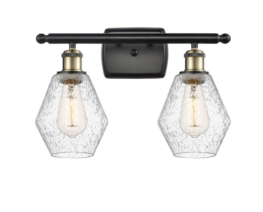 Innovations 516-2W-BAB-G654-6-LED LED Bath Vanity, Black Antique Brass