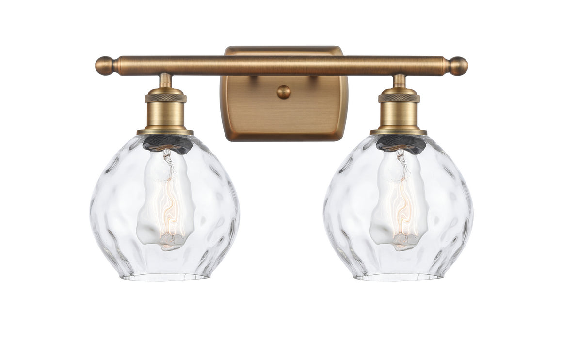 Innovations 516-2W-BB-G362-LED LED Bath Vanity, Brushed Brass