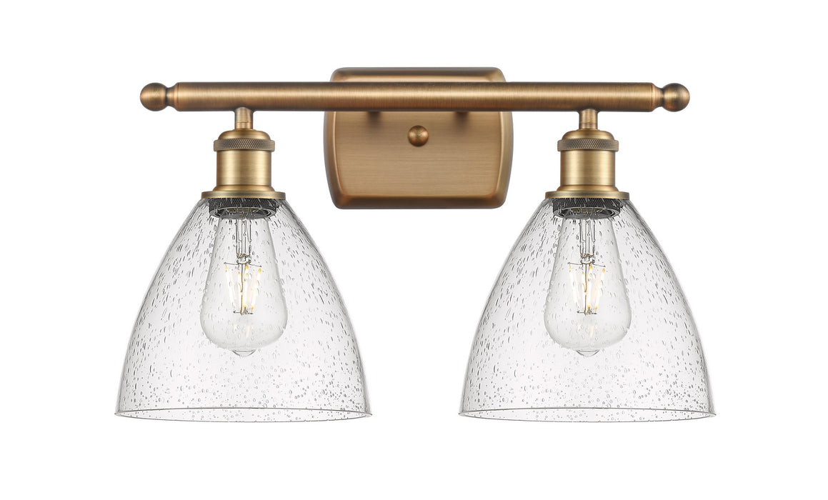 Innovations 516-2W-BB-GBD-754-LED LED Bath Vanity, Brushed Brass