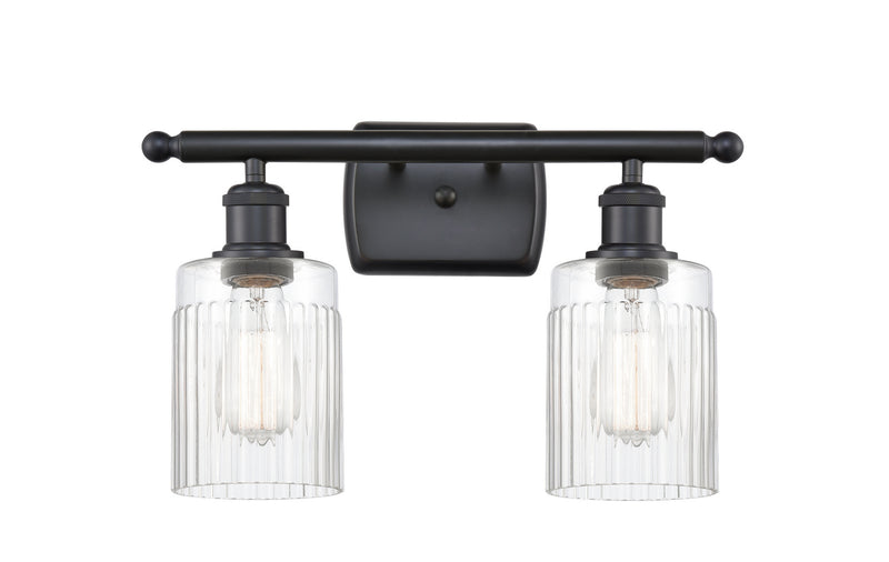 Innovations 516-2W-BK-G342 Two Light Bath Vanity, Matte Black