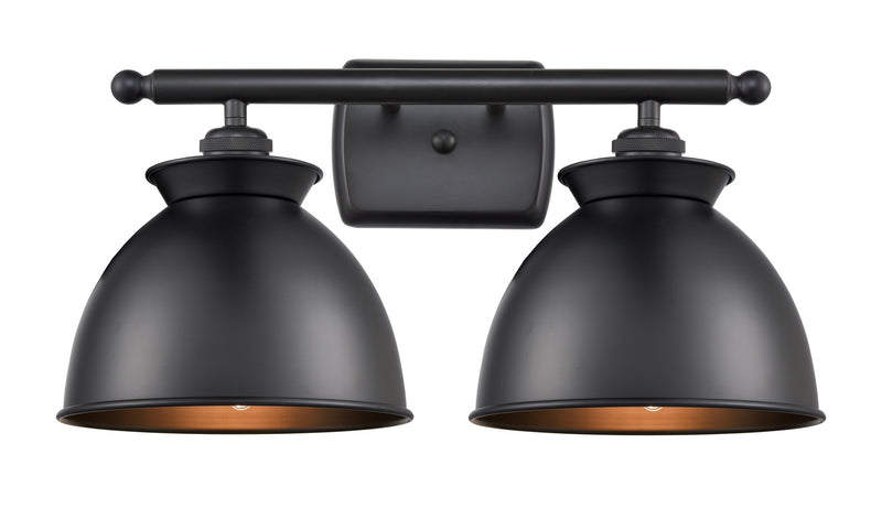 Innovations 516-2W-BK-M14-BK-LED LED Bath Vanity, Matte Black