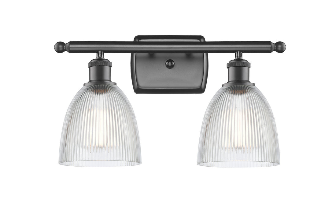 Innovations 516-2W-OB-G382-LED LED Bath Vanity, Oil Rubbed Bronze