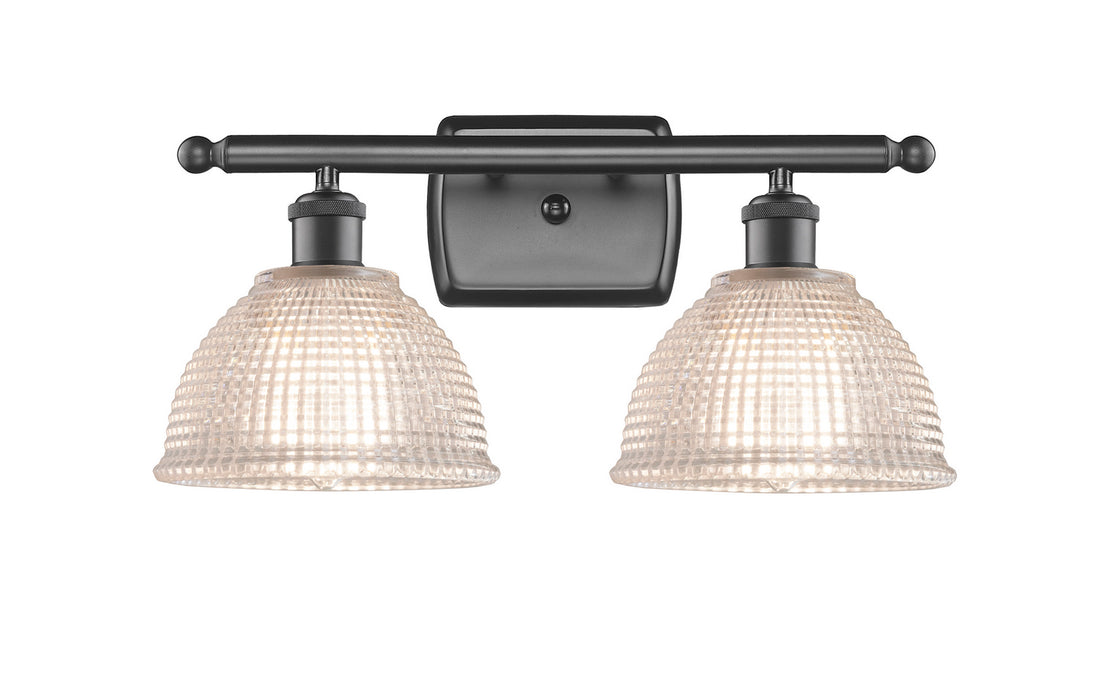 Innovations 516-2W-OB-G422 Two Light Bath Vanity, Oil Rubbed Bronze