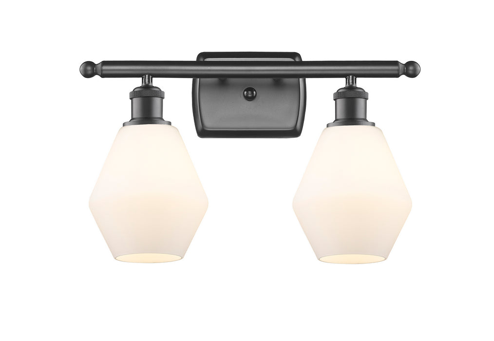 Innovations 516-2W-OB-G651-6 Two Light Bath Vanity, Oil Rubbed Bronze