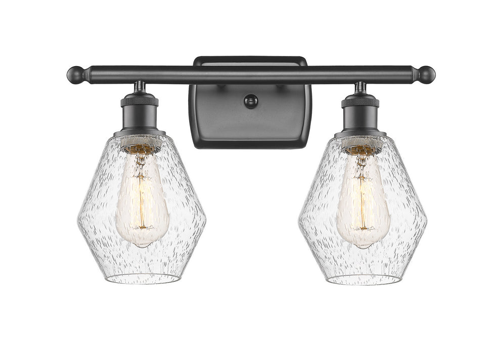 Innovations 516-2W-OB-G654-6-LED LED Bath Vanity, Oil Rubbed Bronze