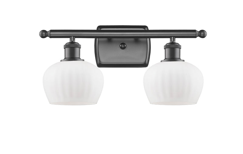 Innovations 516-2W-OB-G91 Two Light Bath Vanity, Oil Rubbed Bronze