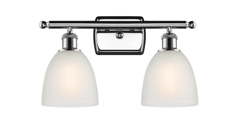 Innovations 516-2W-PC-G381-LED LED Bath Vanity, Polished Chrome
