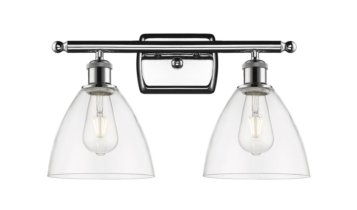 Innovations 516-2W-PC-GBD-752-LED LED Bath Vanity, Polished Chrome