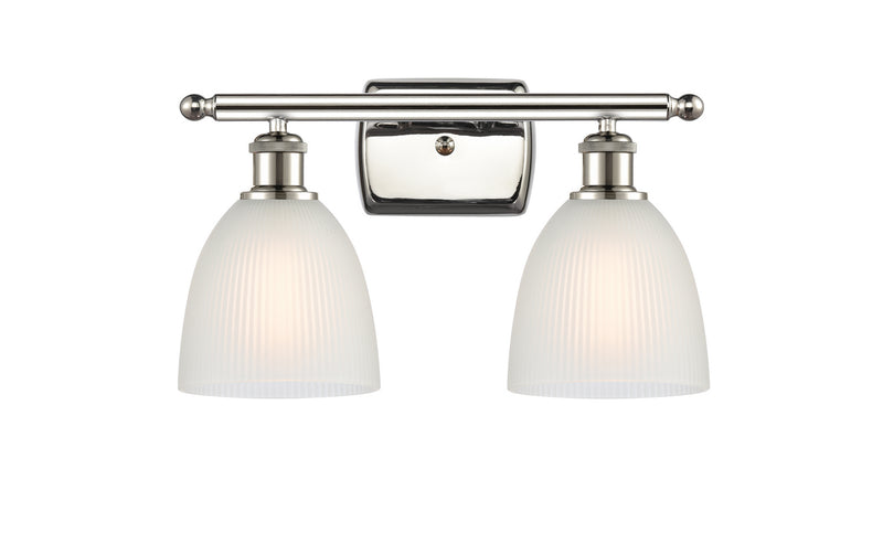 Innovations 516-2W-PN-G381-LED LED Bath Vanity, Polished Nickel