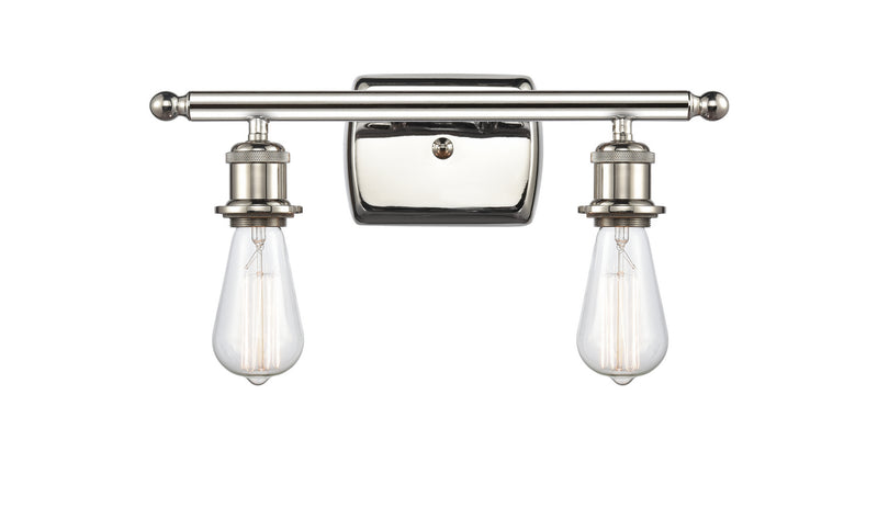 Innovations 516-2W-PN-LED LED Bath Vanity, Polished Nickel