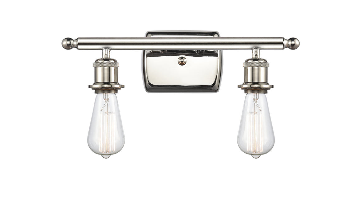 Innovations 516-2W-PN-LED LED Bath Vanity, Polished Nickel