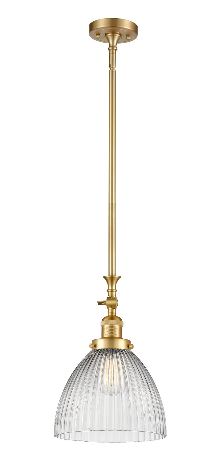 Innovations 206-SG-G222 One Light Mini Pendant, Satin Gold