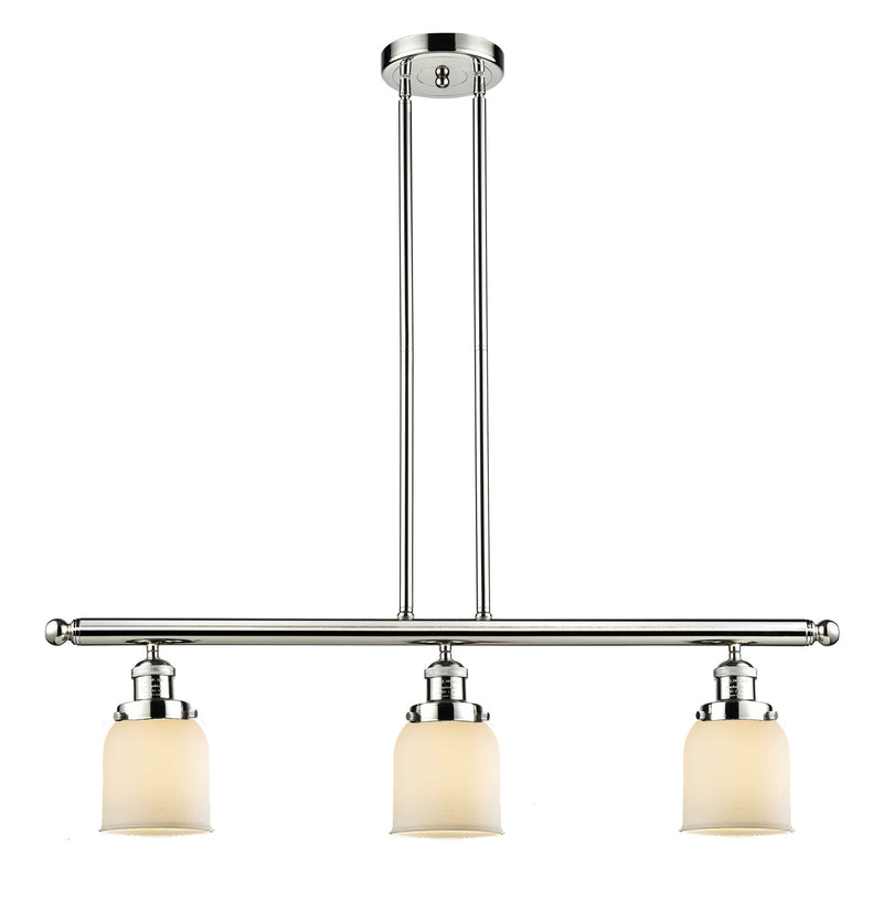 Innovations 213-PN-G51-LED LED Island Pendant, Polished Nickel
