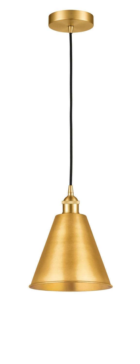 Innovations 616-1P-SG-MBC-8-SG One Light Mini Pendant, Satin Gold