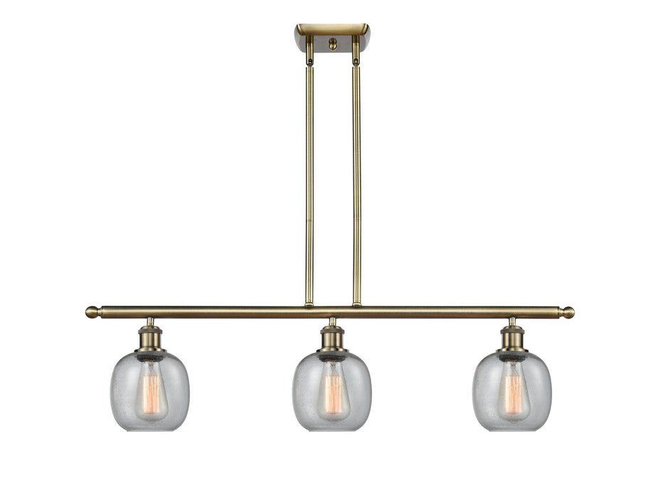 Innovations 516-3I-AB-G104 Three Light Island Pendant, Antique Brass
