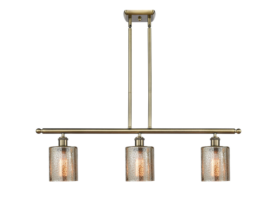 Innovations 516-3I-AB-G116 Three Light Island Pendant, Antique Brass