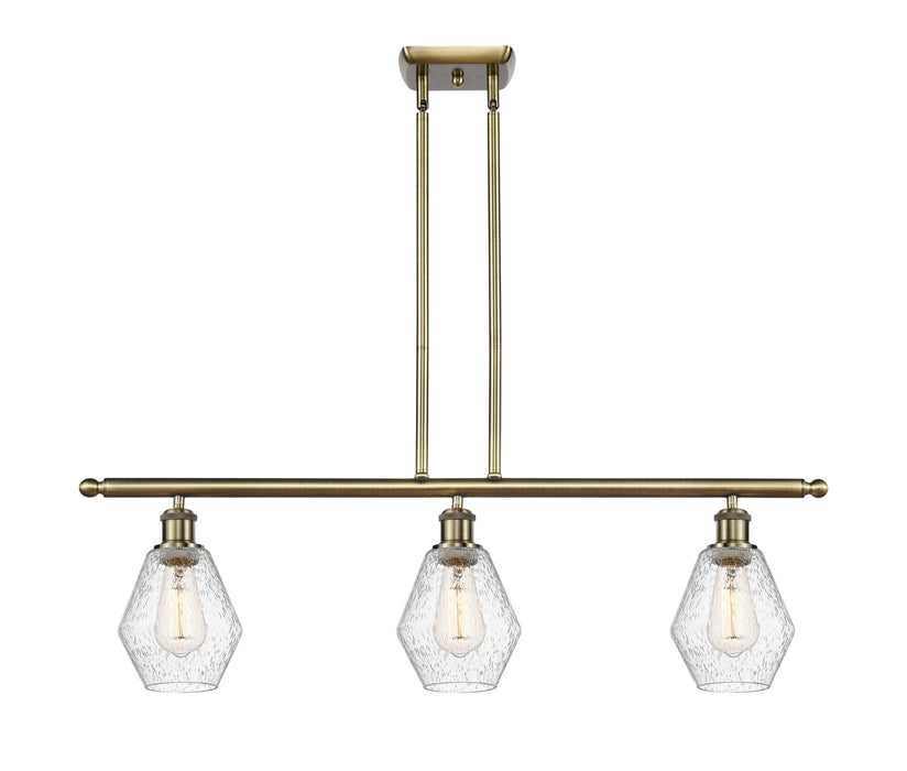 Innovations 516-3I-AB-G654-6 Three Light Island Pendant, Antique Brass
