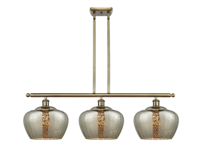 Innovations 516-3I-AB-G96-L Three Light Island Pendant, Antique Brass