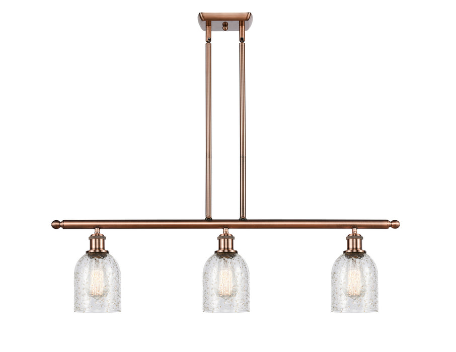 Innovations 516-3I-AC-G259-LED LED Island Pendant, Antique Copper