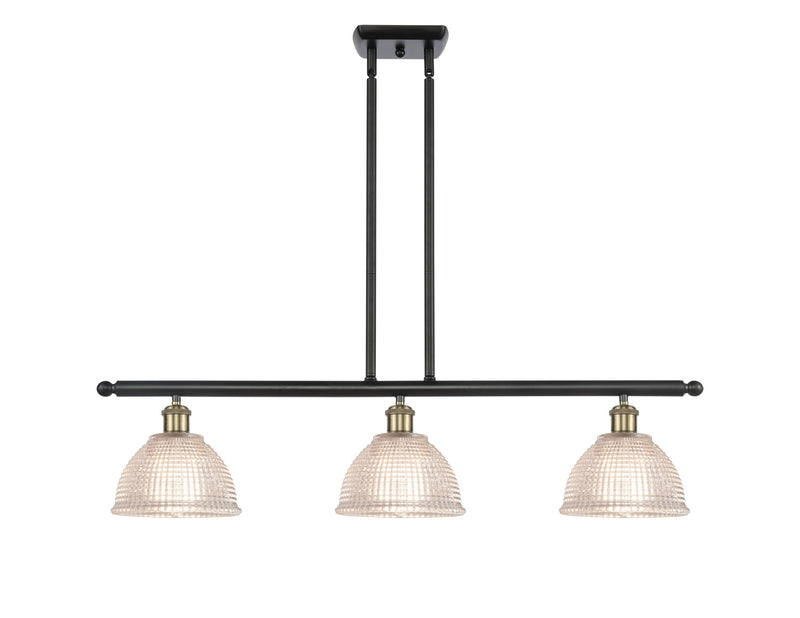 Innovations 516-3I-BAB-G422 Three Light Island Pendant, Black Antique Brass