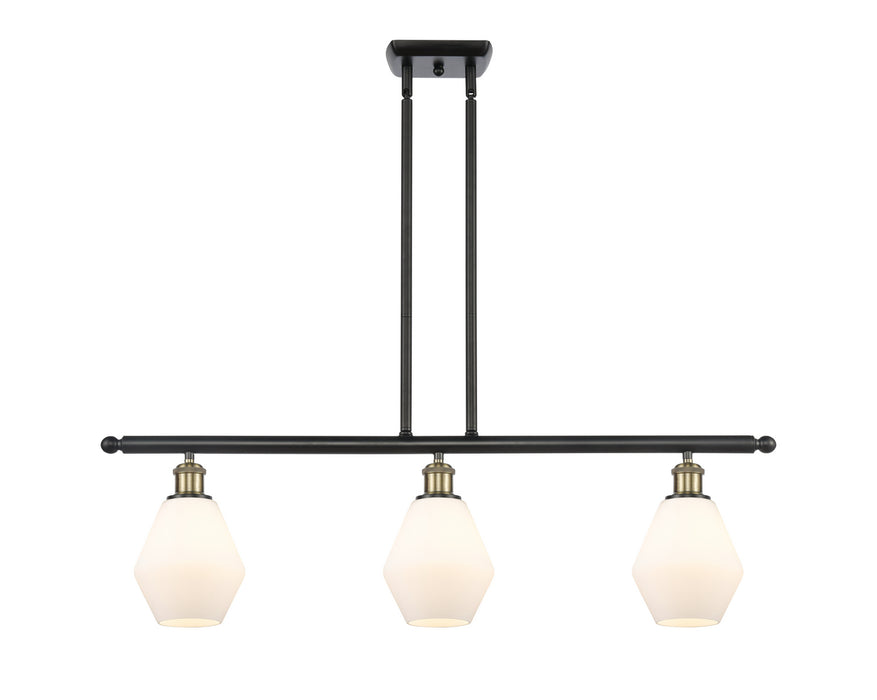 Innovations 516-3I-BAB-G651-6 Three Light Island Pendant, Black Antique Brass