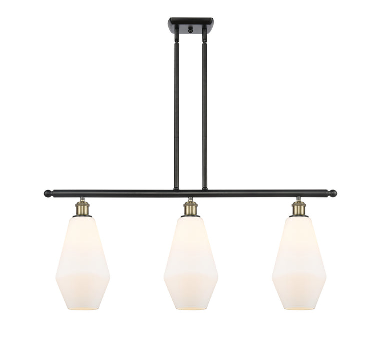 Innovations 516-3I-BAB-G651-7 Three Light Island Pendant, Black Antique Brass