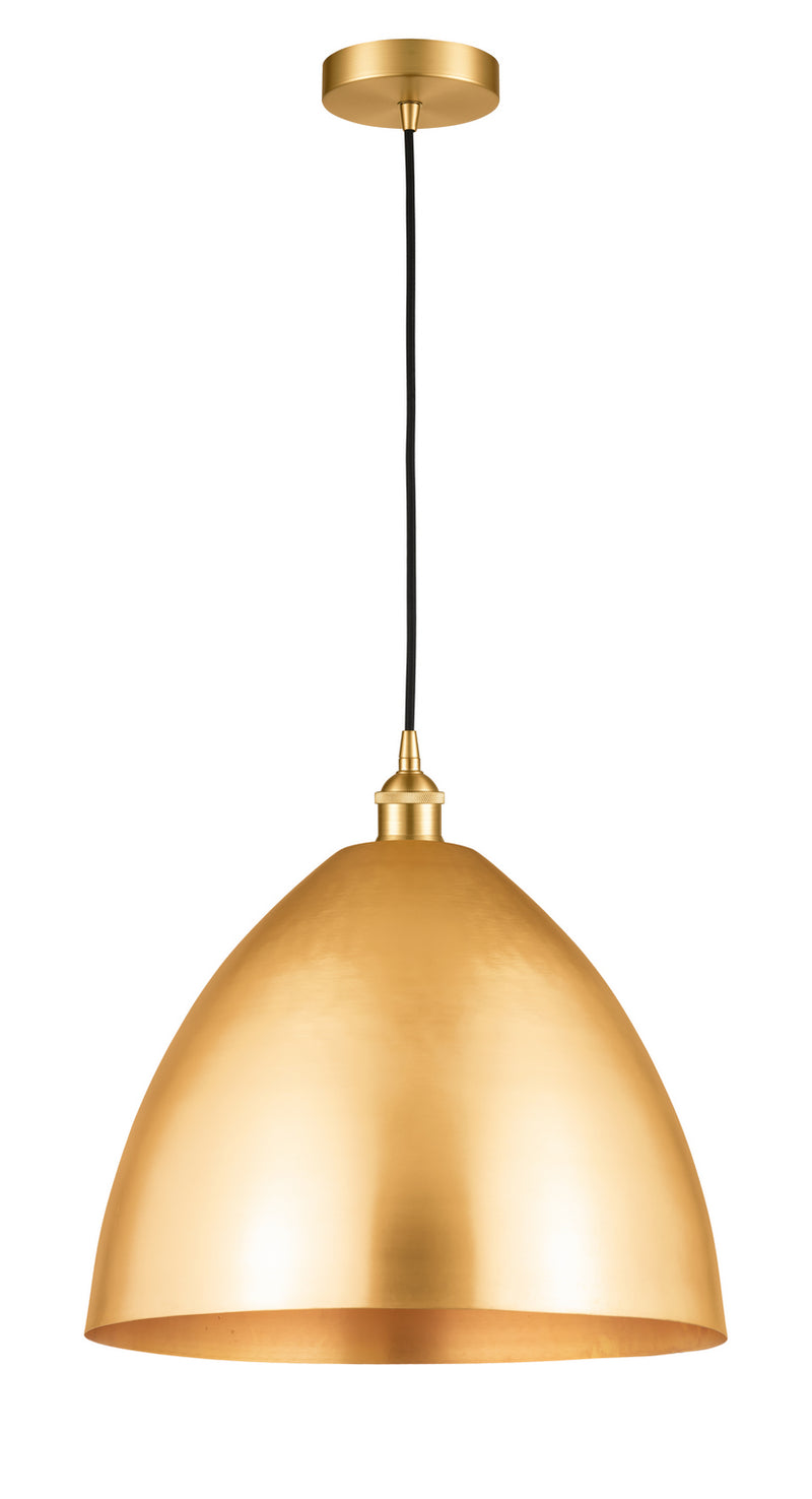 Innovations 616-1P-SG-MBD-16-SG One Light Mini Pendant, Satin Gold